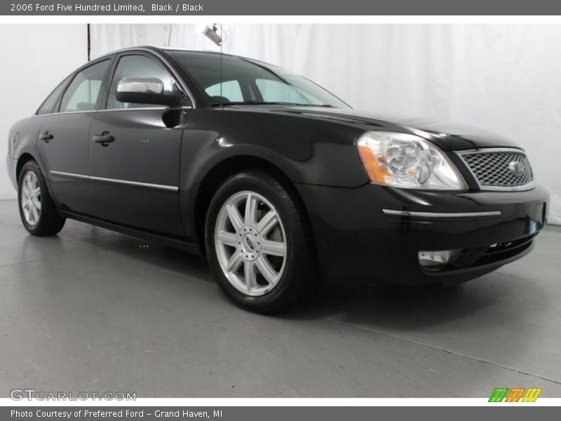 Black / Black 2006 Ford Five Hundred Limited
