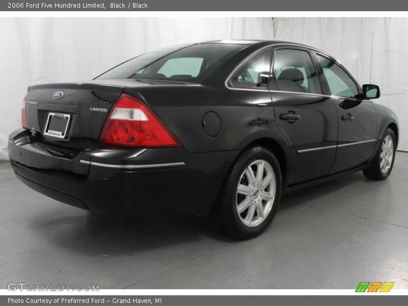 Black / Black 2006 Ford Five Hundred Limited