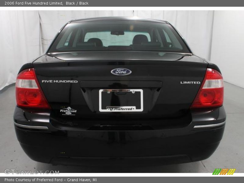 Black / Black 2006 Ford Five Hundred Limited