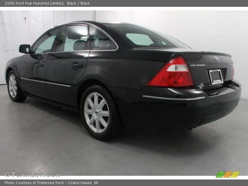 Black / Black 2006 Ford Five Hundred Limited