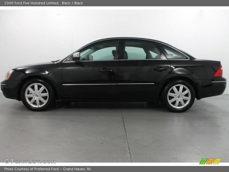 Black / Black 2006 Ford Five Hundred Limited