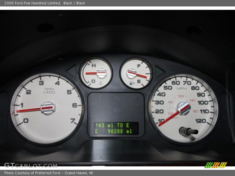 Black / Black 2006 Ford Five Hundred Limited