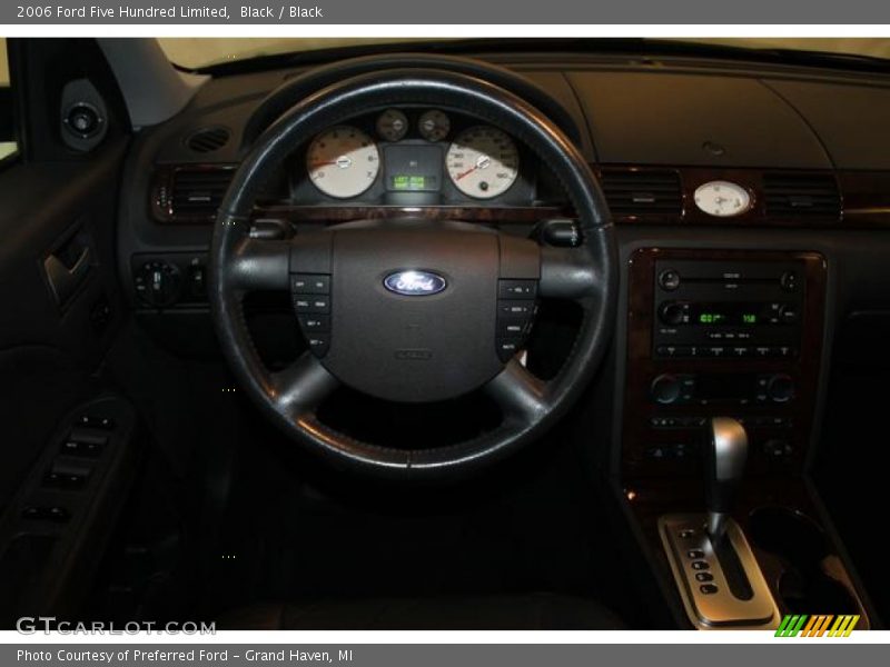 Black / Black 2006 Ford Five Hundred Limited