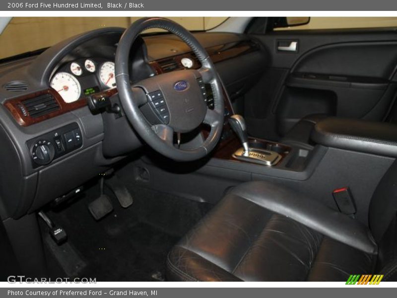 Black / Black 2006 Ford Five Hundred Limited