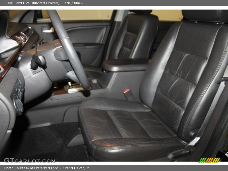 Black / Black 2006 Ford Five Hundred Limited