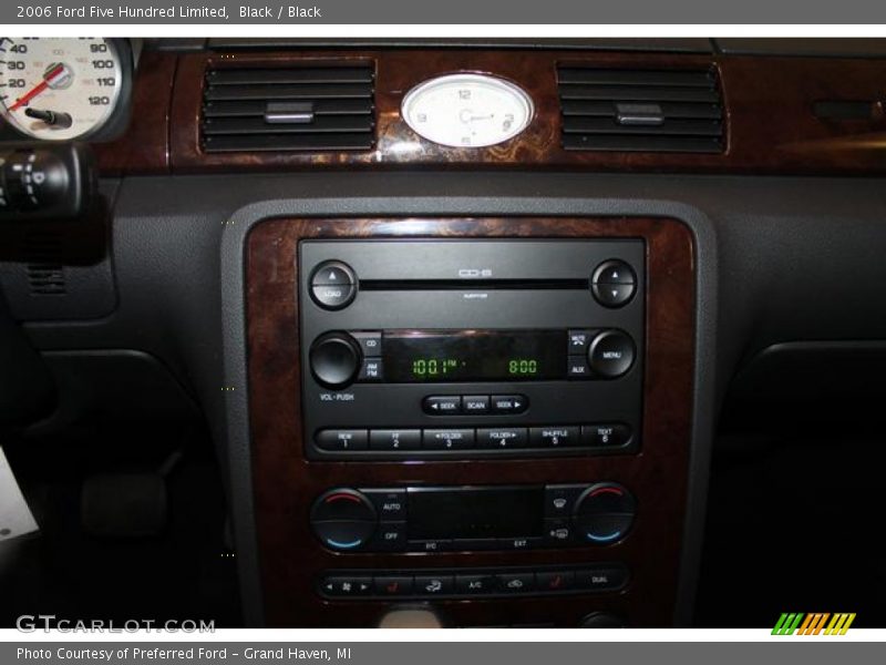 Black / Black 2006 Ford Five Hundred Limited