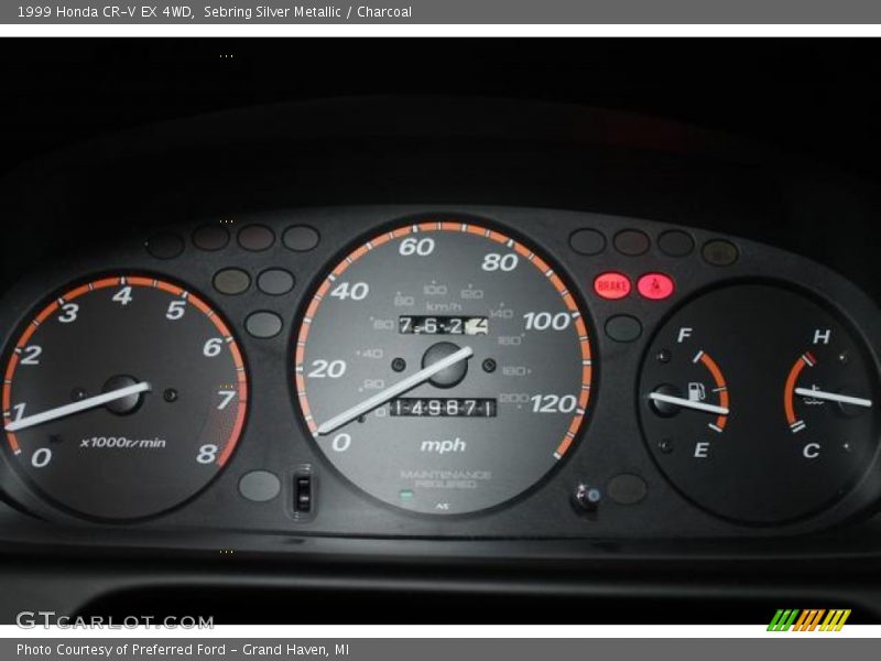 Sebring Silver Metallic / Charcoal 1999 Honda CR-V EX 4WD