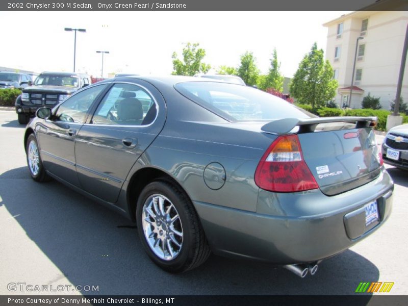 Onyx Green Pearl / Sandstone 2002 Chrysler 300 M Sedan