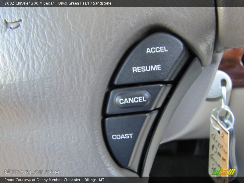 Onyx Green Pearl / Sandstone 2002 Chrysler 300 M Sedan