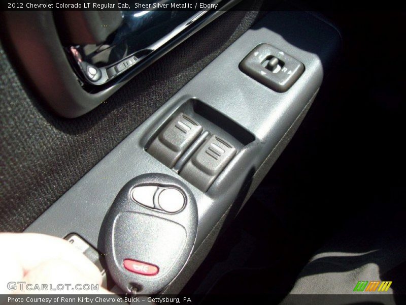 Sheer Silver Metallic / Ebony 2012 Chevrolet Colorado LT Regular Cab