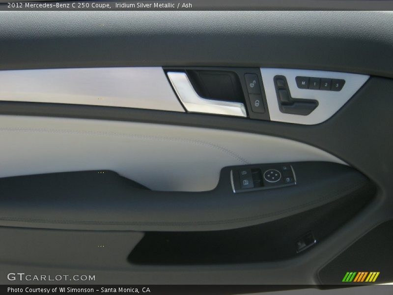 Iridium Silver Metallic / Ash 2012 Mercedes-Benz C 250 Coupe