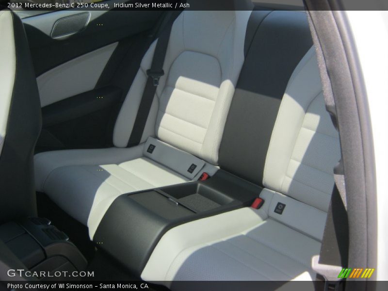 Iridium Silver Metallic / Ash 2012 Mercedes-Benz C 250 Coupe