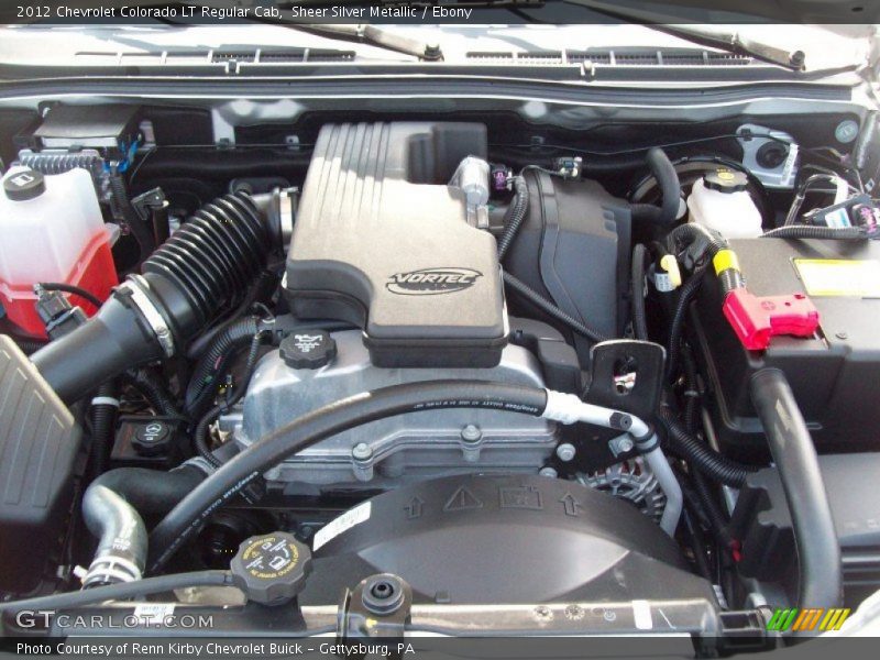 Sheer Silver Metallic / Ebony 2012 Chevrolet Colorado LT Regular Cab