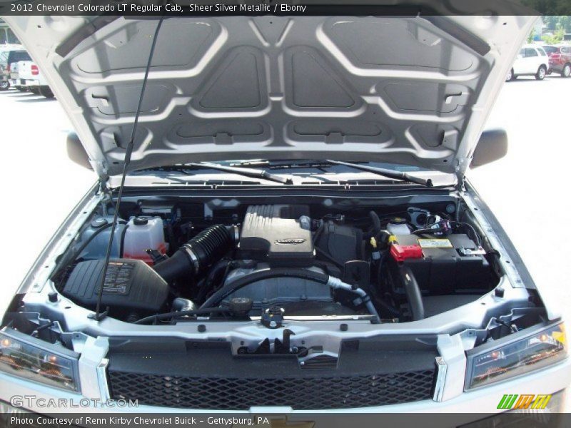 Sheer Silver Metallic / Ebony 2012 Chevrolet Colorado LT Regular Cab