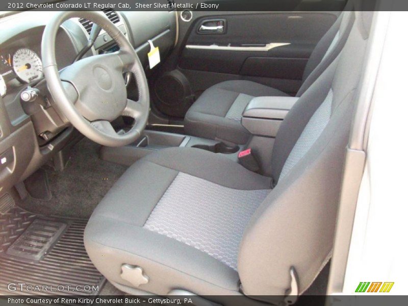 Sheer Silver Metallic / Ebony 2012 Chevrolet Colorado LT Regular Cab