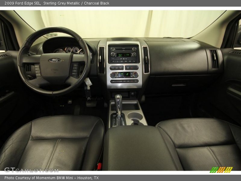 Sterling Grey Metallic / Charcoal Black 2009 Ford Edge SEL