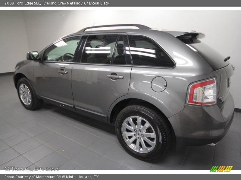Sterling Grey Metallic / Charcoal Black 2009 Ford Edge SEL