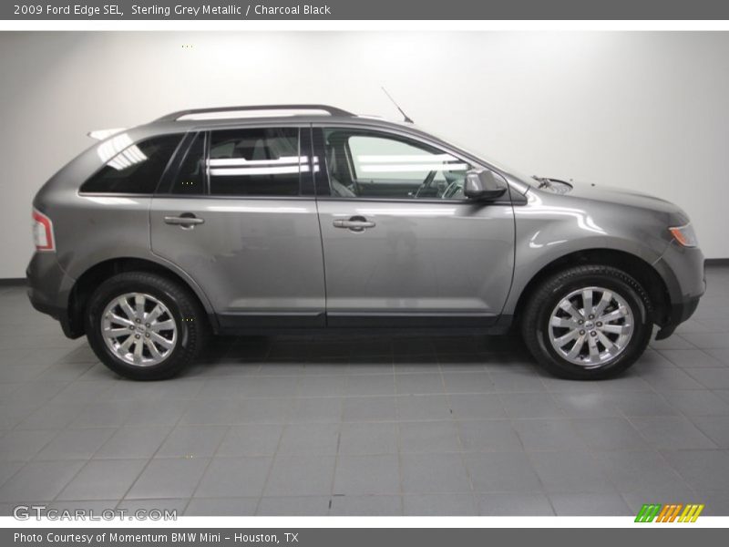 Sterling Grey Metallic / Charcoal Black 2009 Ford Edge SEL