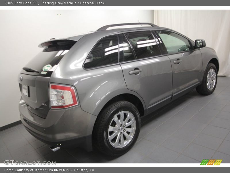 Sterling Grey Metallic / Charcoal Black 2009 Ford Edge SEL