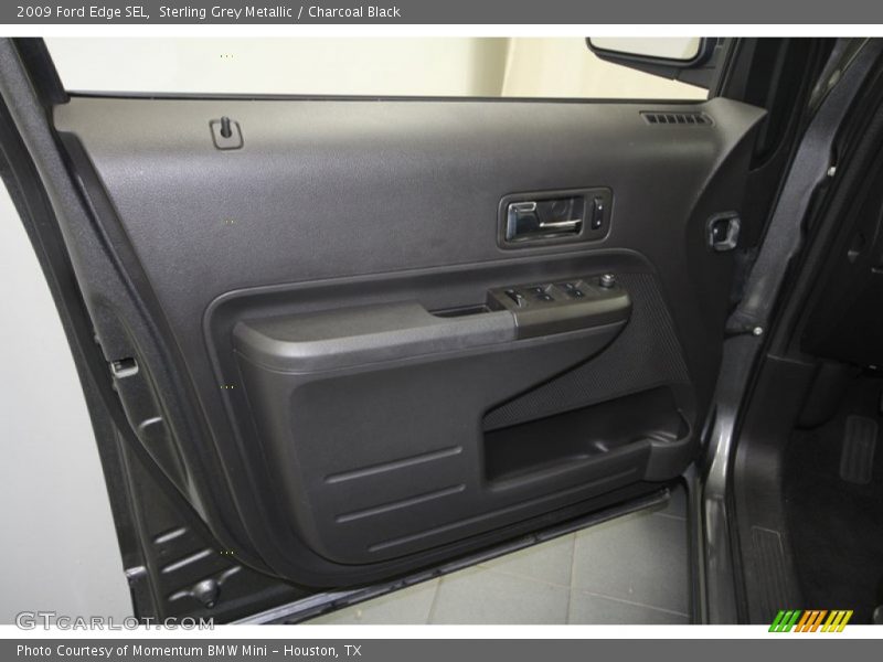 Sterling Grey Metallic / Charcoal Black 2009 Ford Edge SEL