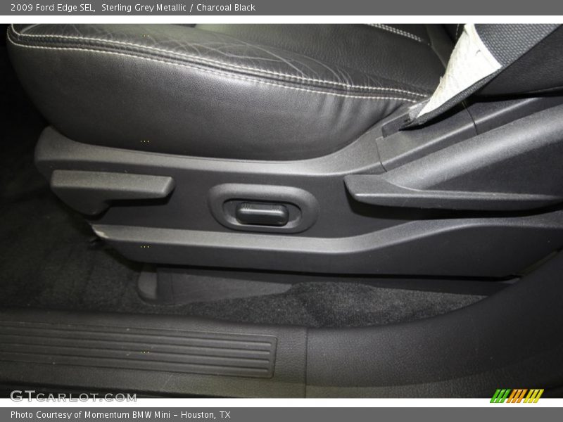 Sterling Grey Metallic / Charcoal Black 2009 Ford Edge SEL
