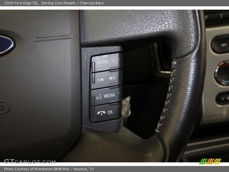 Sterling Grey Metallic / Charcoal Black 2009 Ford Edge SEL