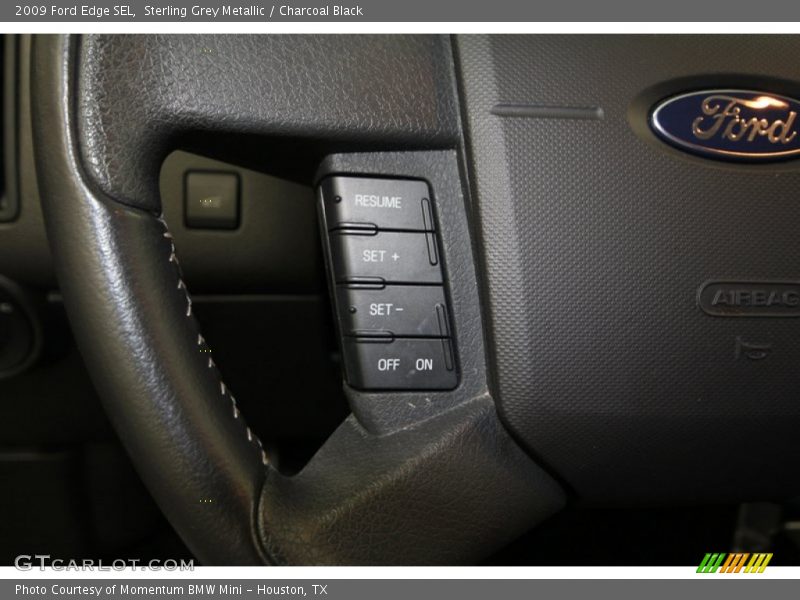 Sterling Grey Metallic / Charcoal Black 2009 Ford Edge SEL