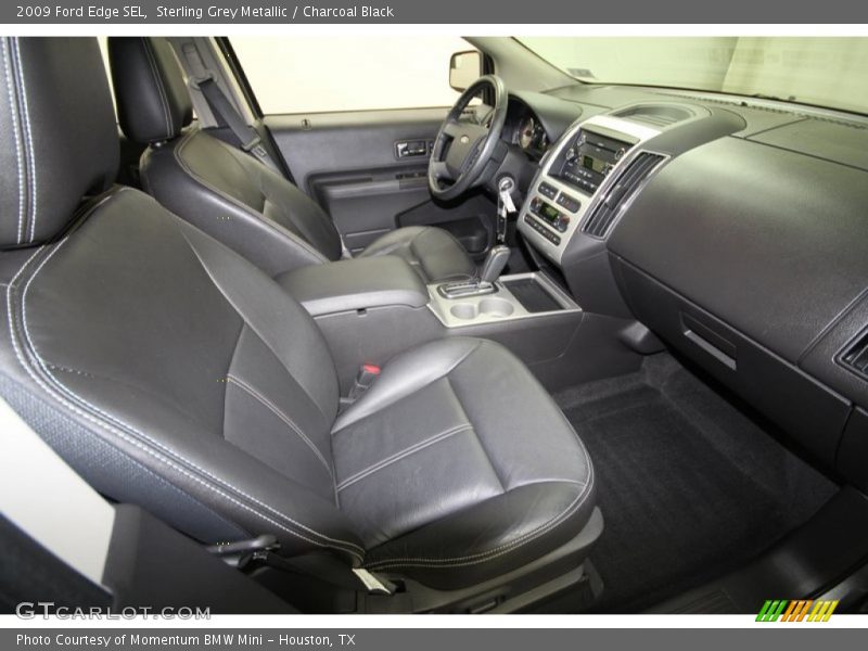 Sterling Grey Metallic / Charcoal Black 2009 Ford Edge SEL