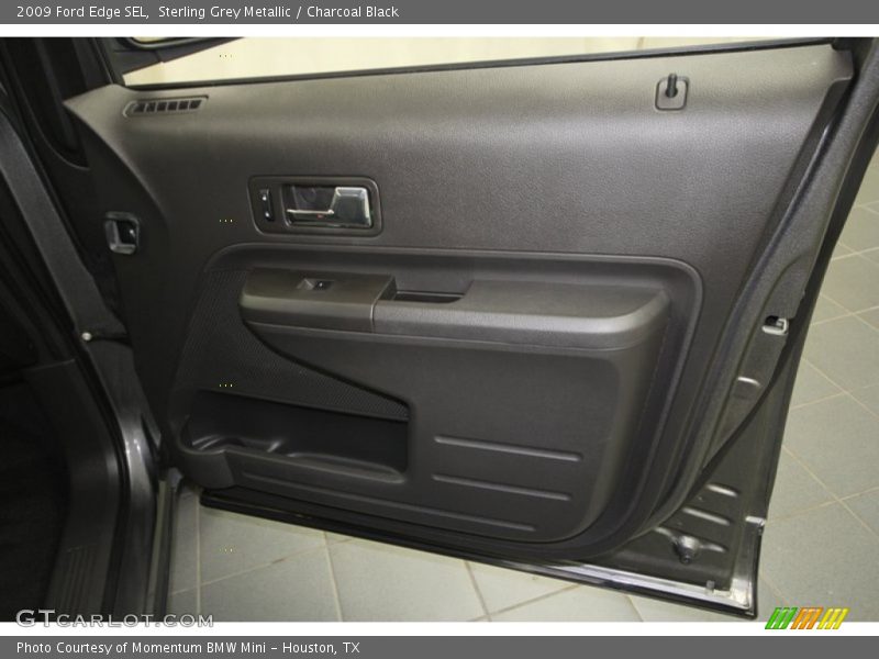 Sterling Grey Metallic / Charcoal Black 2009 Ford Edge SEL