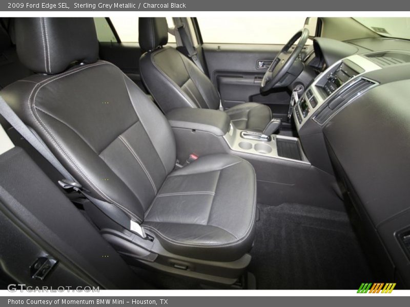 Sterling Grey Metallic / Charcoal Black 2009 Ford Edge SEL
