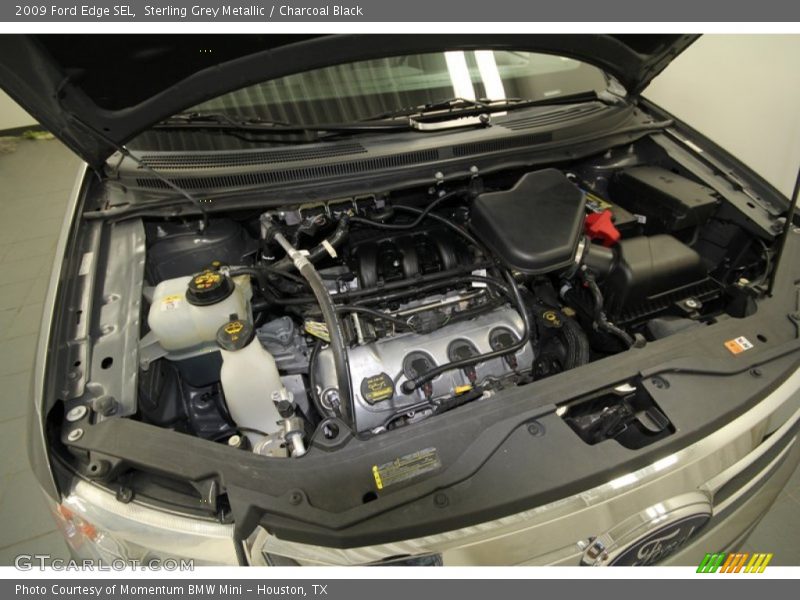 Sterling Grey Metallic / Charcoal Black 2009 Ford Edge SEL