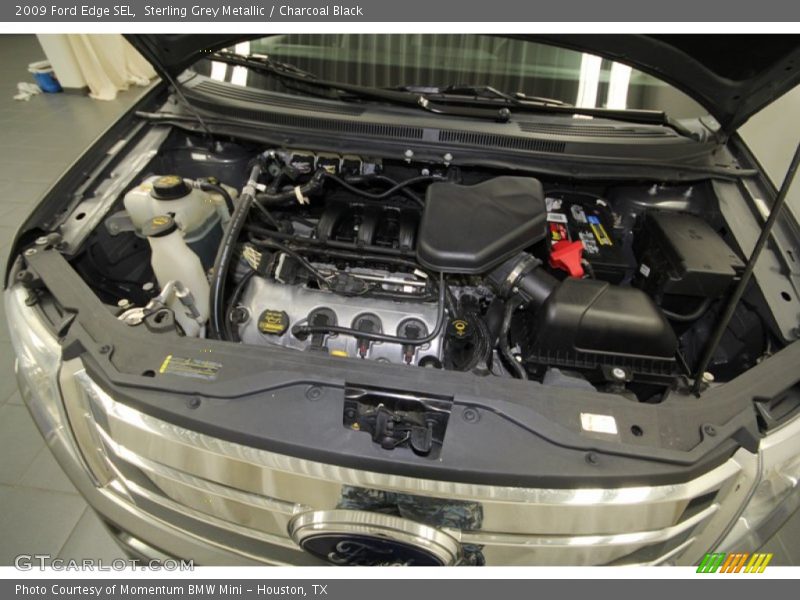 Sterling Grey Metallic / Charcoal Black 2009 Ford Edge SEL