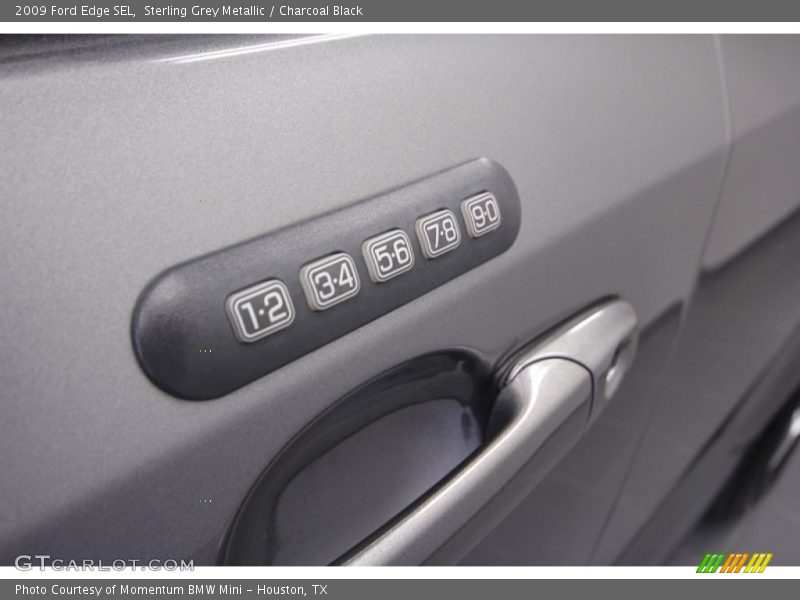 Sterling Grey Metallic / Charcoal Black 2009 Ford Edge SEL