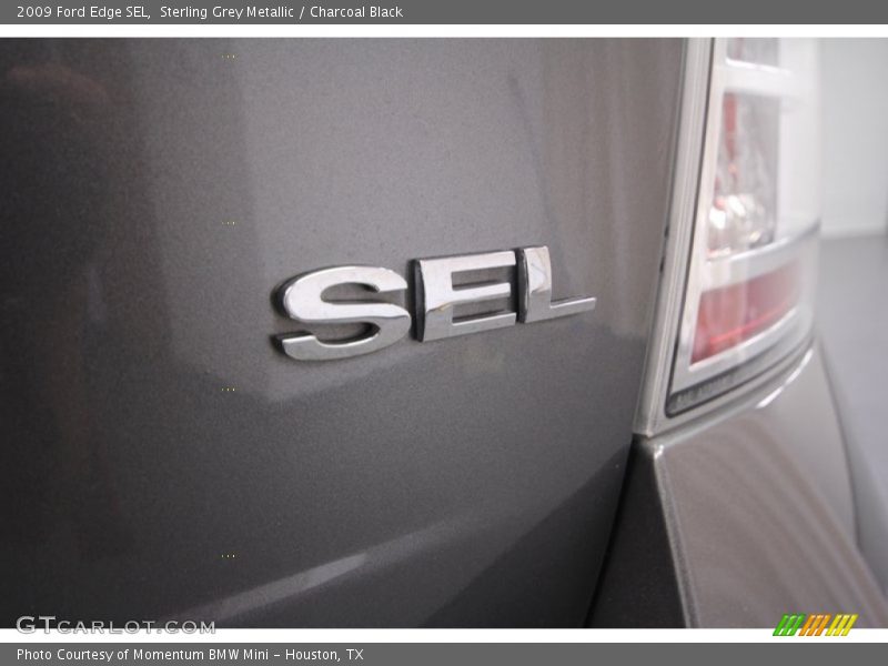 Sterling Grey Metallic / Charcoal Black 2009 Ford Edge SEL