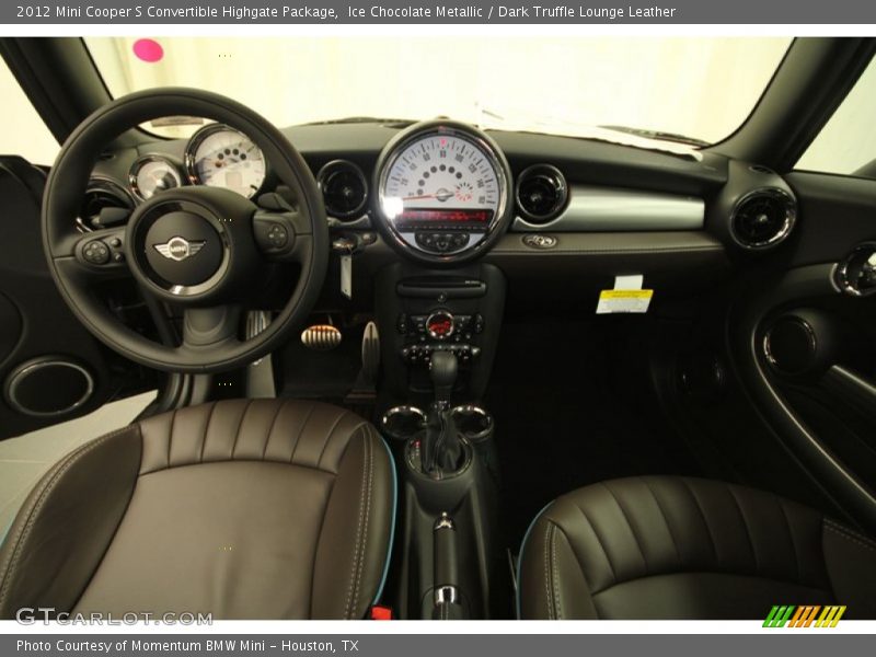  2012 Cooper S Convertible Highgate Package Dark Truffle Lounge Leather Interior