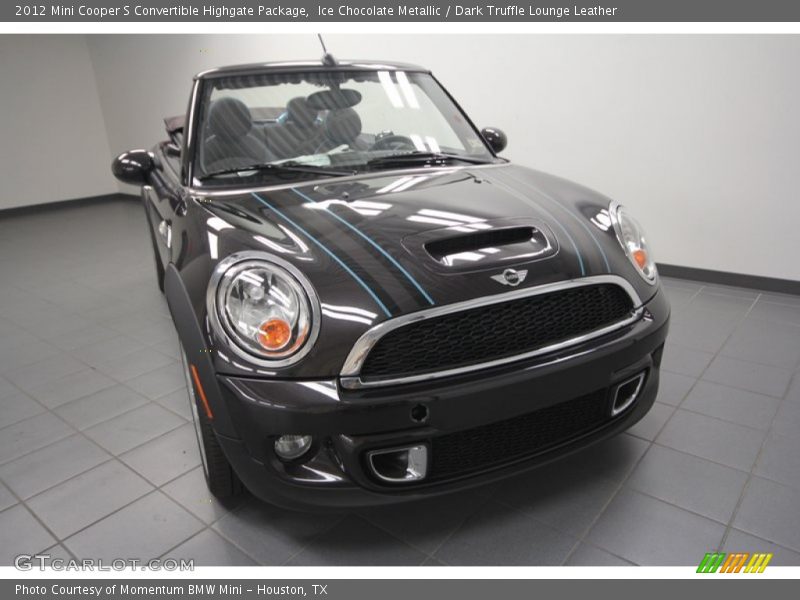  2012 Cooper S Convertible Highgate Package Ice Chocolate Metallic