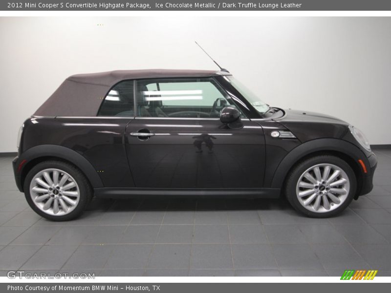  2012 Cooper S Convertible Highgate Package Ice Chocolate Metallic