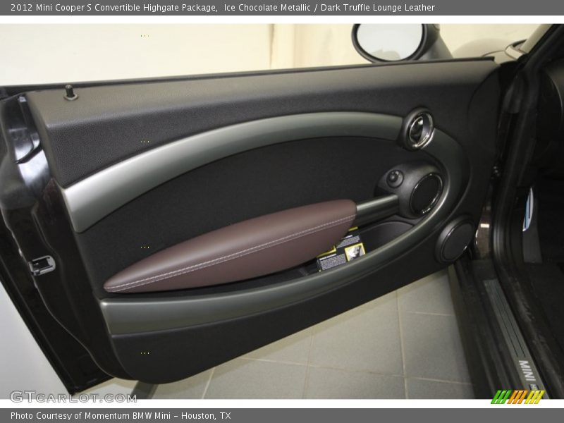 Door Panel of 2012 Cooper S Convertible Highgate Package