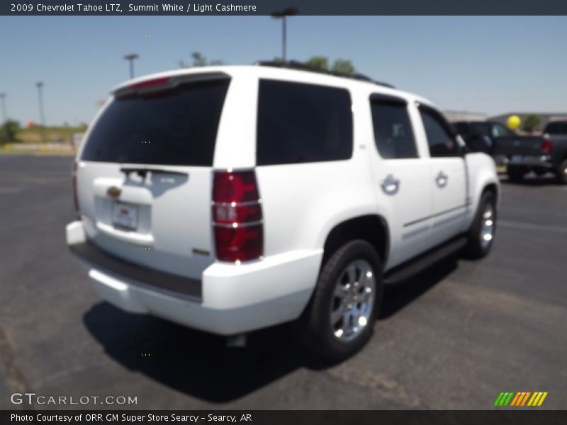 Summit White / Light Cashmere 2009 Chevrolet Tahoe LTZ