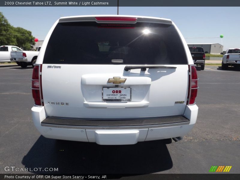 Summit White / Light Cashmere 2009 Chevrolet Tahoe LTZ