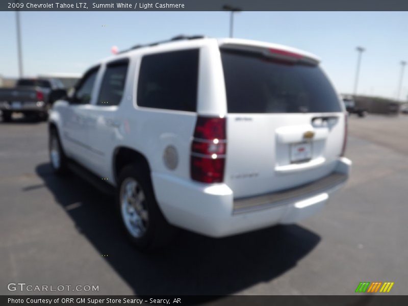 Summit White / Light Cashmere 2009 Chevrolet Tahoe LTZ