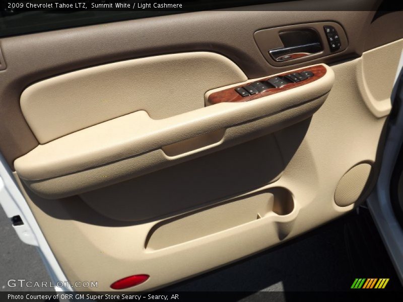 Summit White / Light Cashmere 2009 Chevrolet Tahoe LTZ