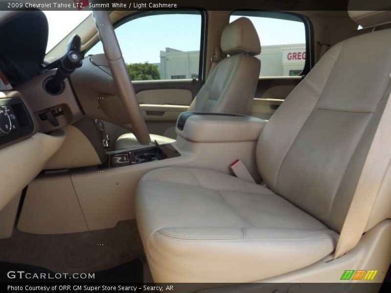 Summit White / Light Cashmere 2009 Chevrolet Tahoe LTZ