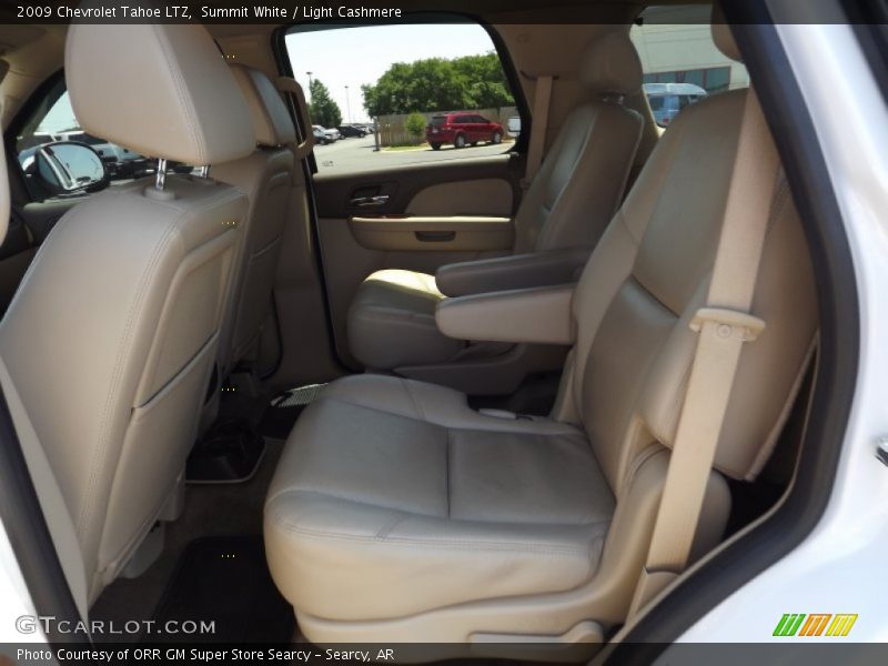 Summit White / Light Cashmere 2009 Chevrolet Tahoe LTZ