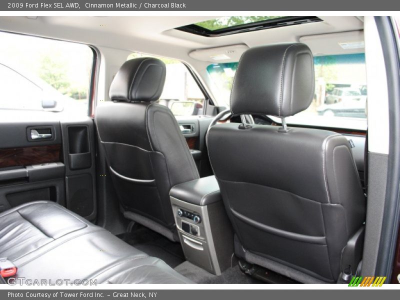 Cinnamon Metallic / Charcoal Black 2009 Ford Flex SEL AWD