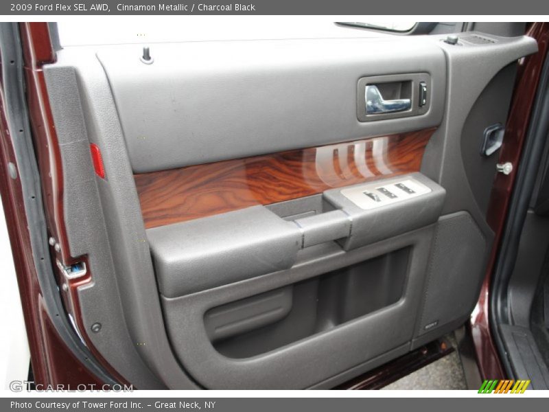 Cinnamon Metallic / Charcoal Black 2009 Ford Flex SEL AWD