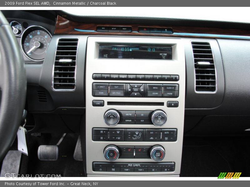 Cinnamon Metallic / Charcoal Black 2009 Ford Flex SEL AWD