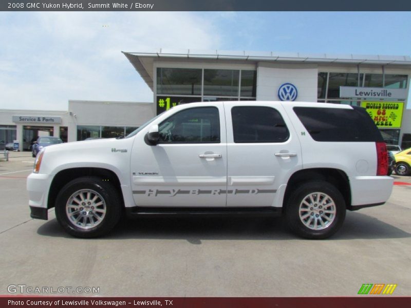 Summit White / Ebony 2008 GMC Yukon Hybrid
