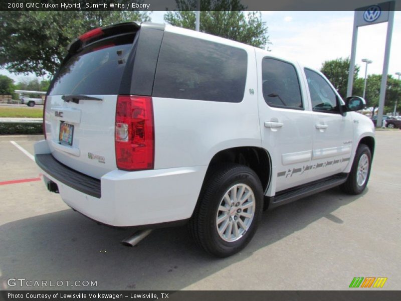Summit White / Ebony 2008 GMC Yukon Hybrid