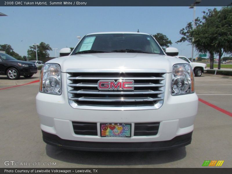 Summit White / Ebony 2008 GMC Yukon Hybrid